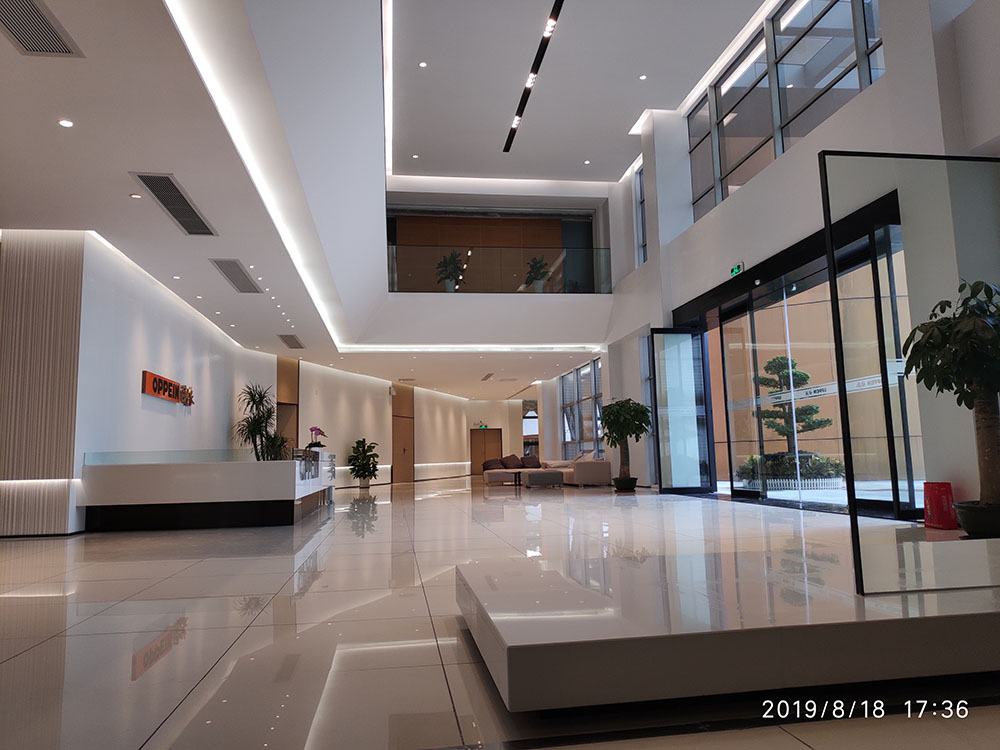 欧派总部一楼大堂